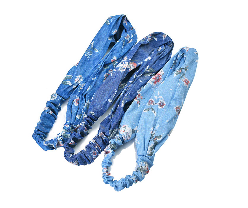 Denim Floral Mix Soft - 6pcs Pack