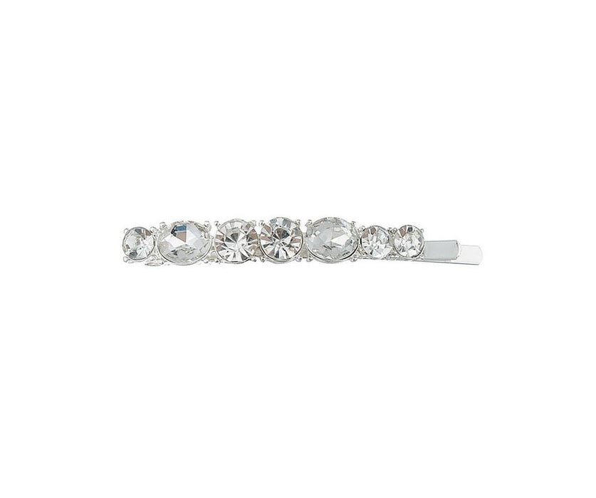 Silver Diamente Hair Slide