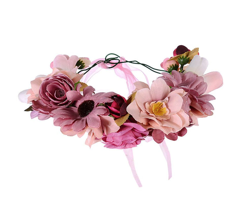 Pink Flowery Garland